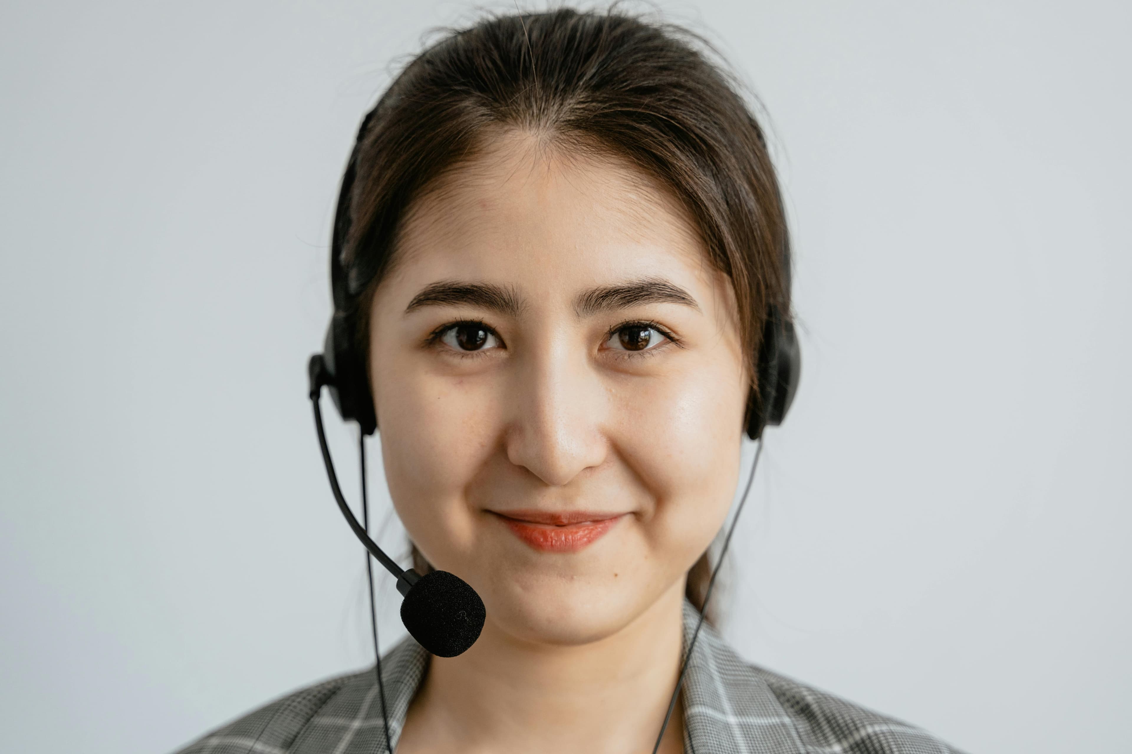 Customer service representative ready to help